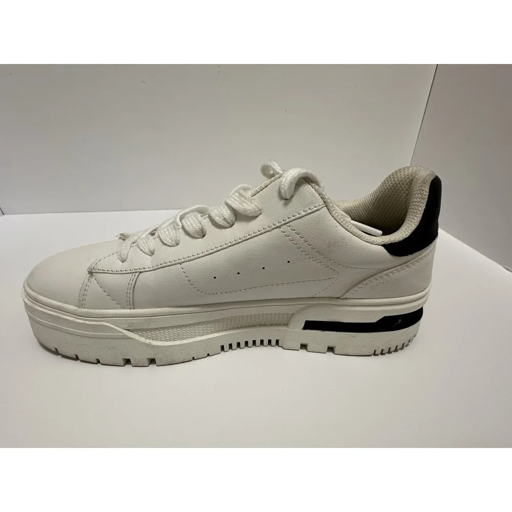 Bershka platform trainers featuring a 